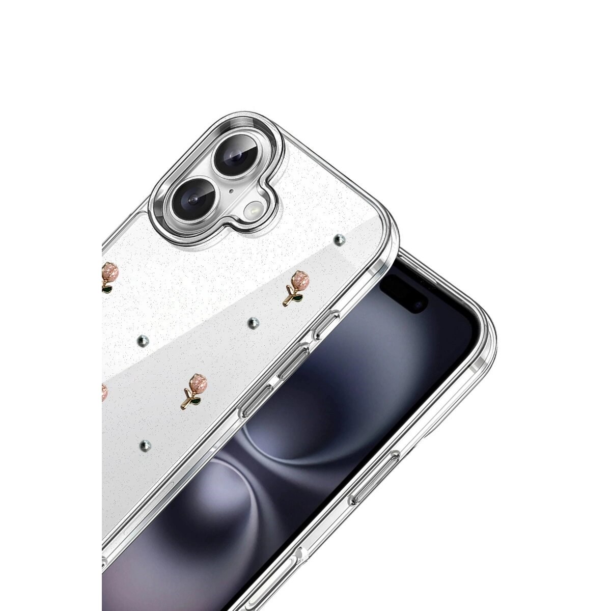 Apple İphone 16 Fiyonk Desenli Kapak - Desen 6