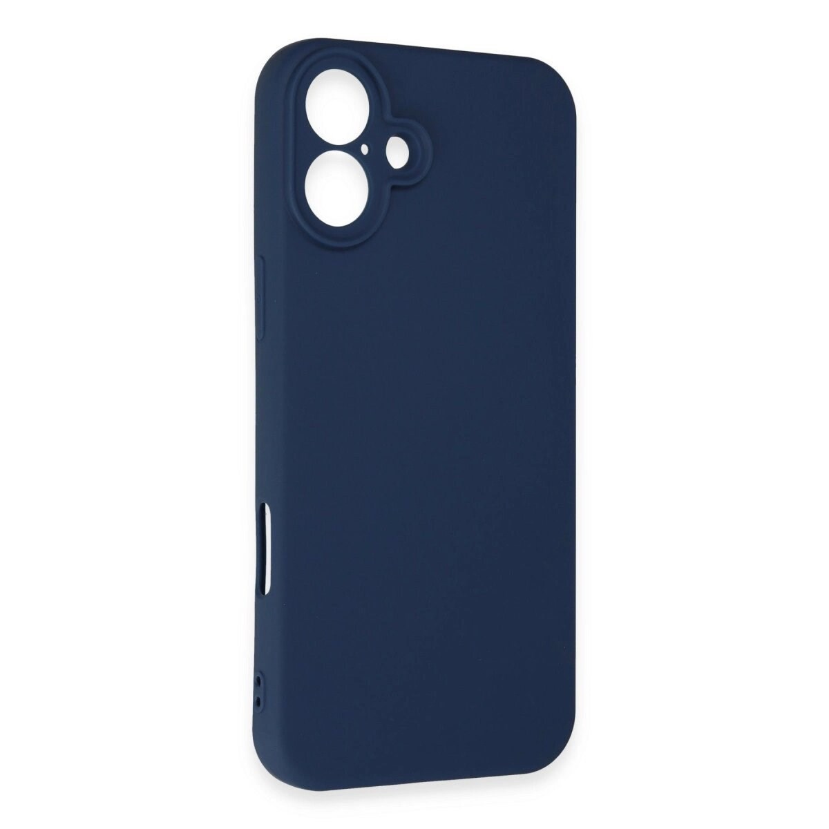 Apple İphone 16 Kılıf First Silikon - Lacivert