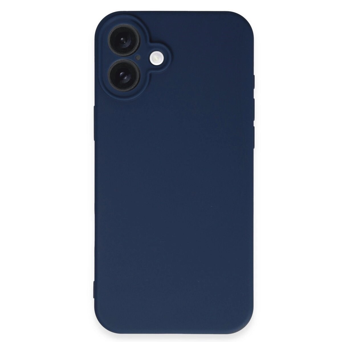 Apple İphone 16 Kılıf First Silikon - Lacivert