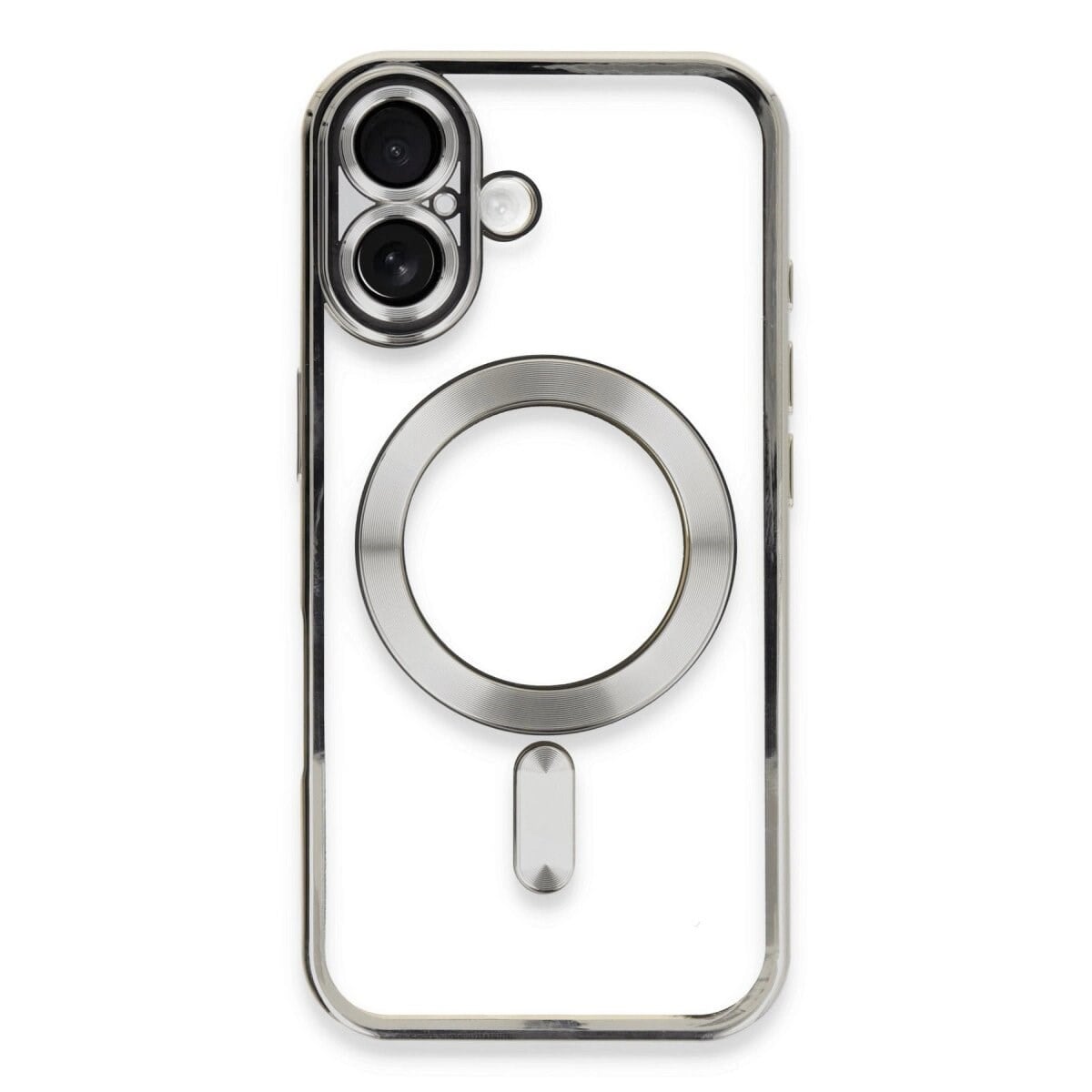 Apple İphone 16 Kılıf Kross Magneticsafe Kapak - Gümüş