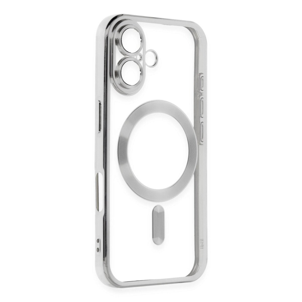 Apple İphone 16 Kılıf Kross Magneticsafe Kapak - Gümüş