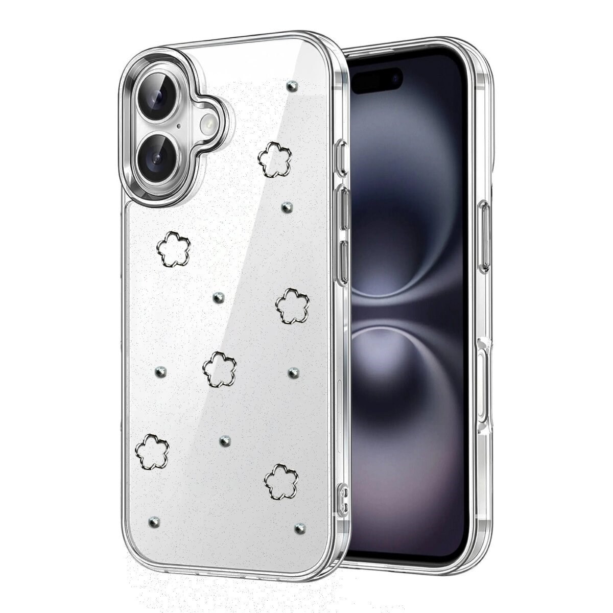 Apple İphone 16 Plus Fiyonk Desenli Kapak - Desen 2