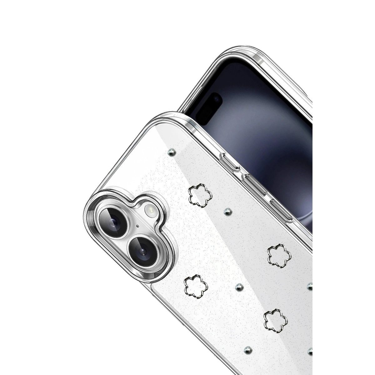 Apple İphone 16 Plus Fiyonk Desenli Kapak - Desen 2
