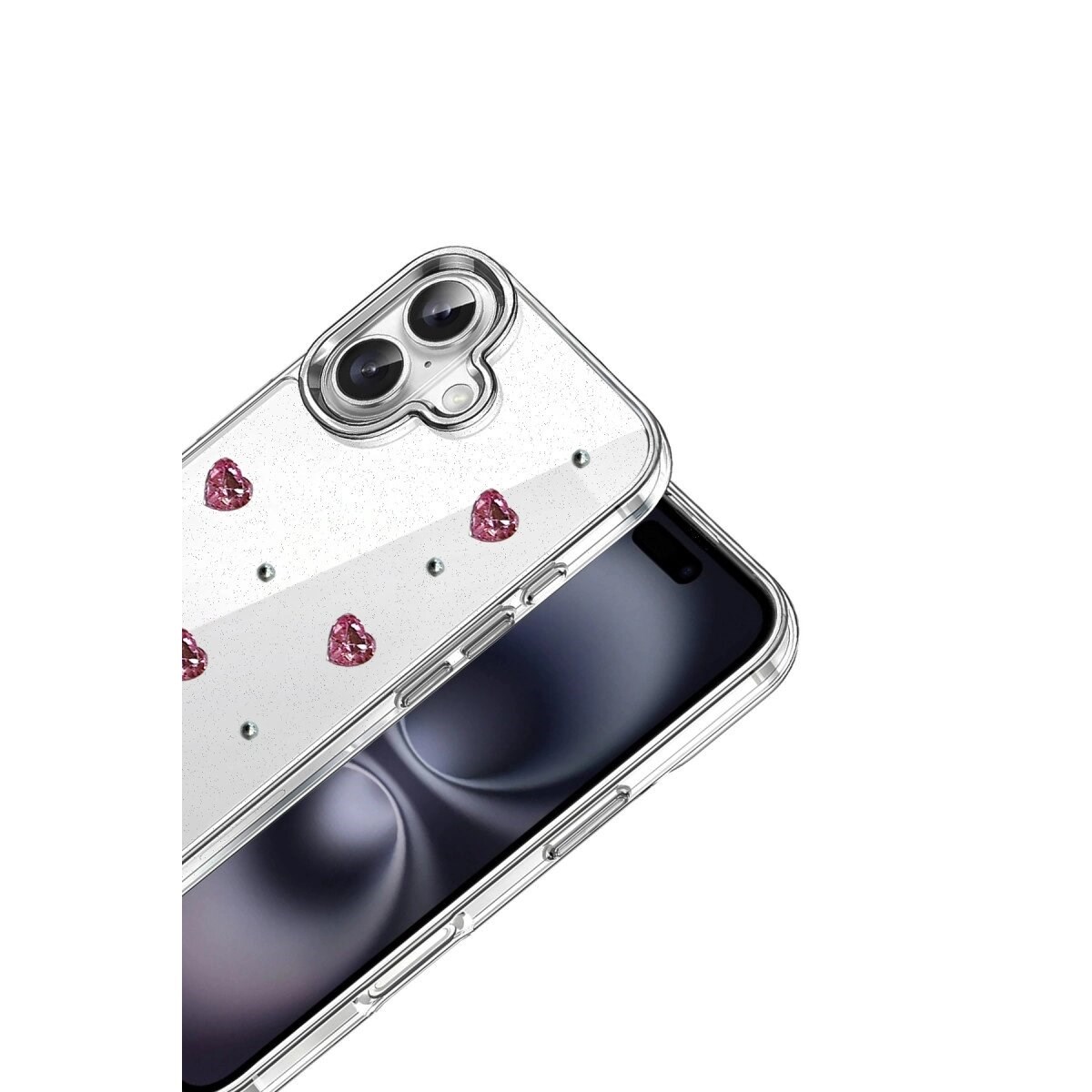 Apple İphone 16 Plus Fiyonk Desenli Kapak - Desen 3