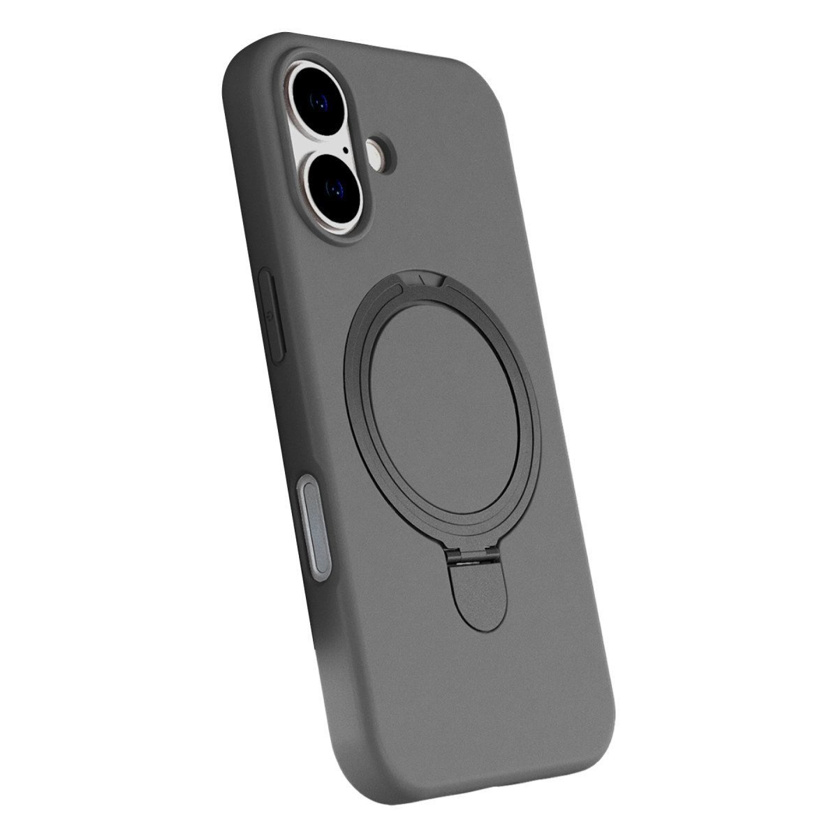 Apple İphone 16 Plus Regal Magsafe Standlı Kapak - Titan Gri