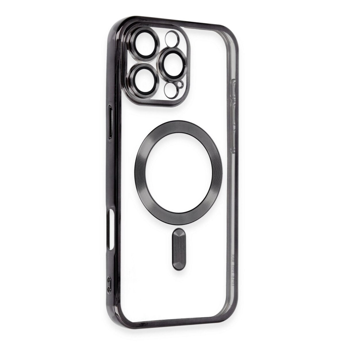 Apple İphone 16 Pro Kılıf Kross Magneticsafe Kapak - Siyah
