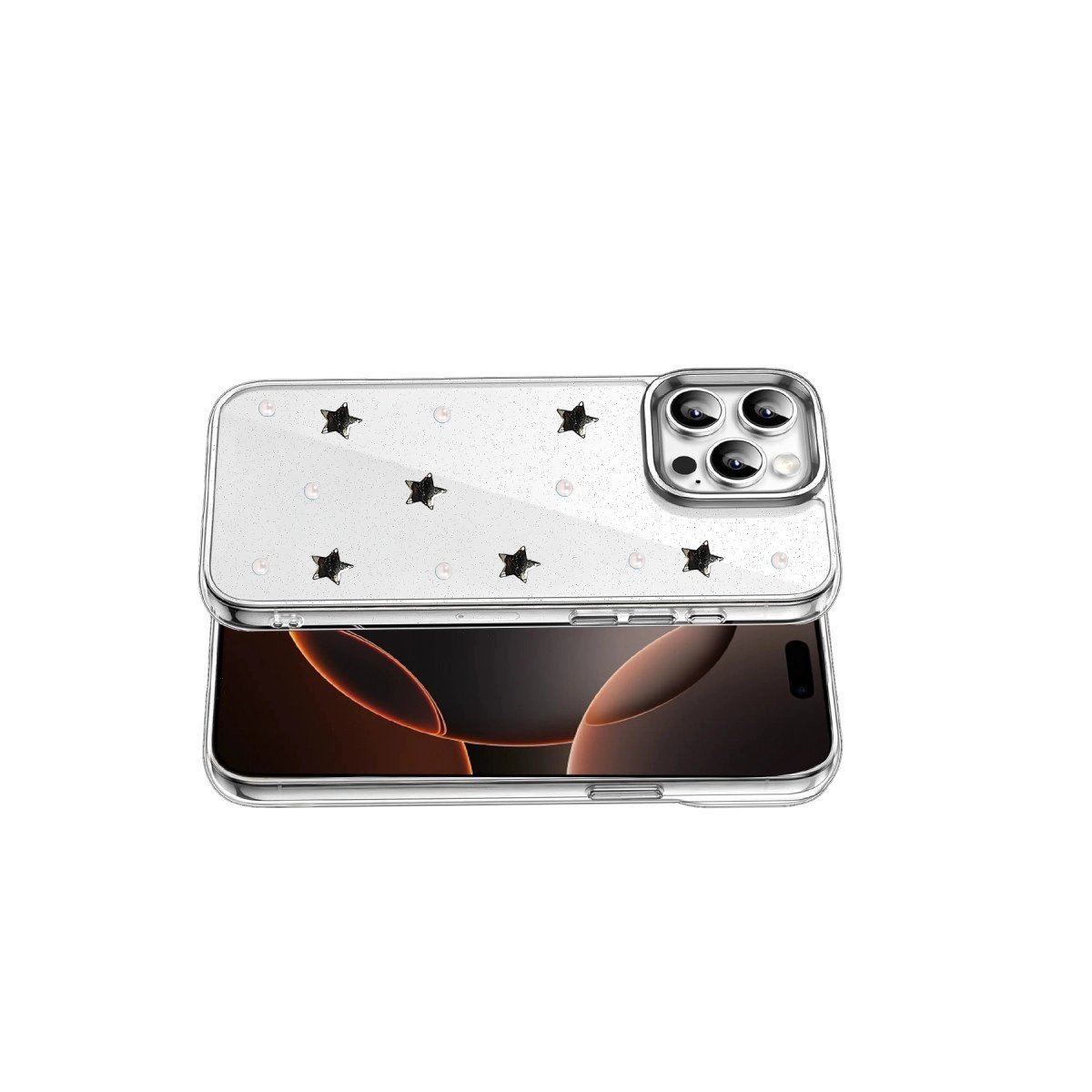 Apple İphone 16 Pro Max Fiyonk Desenli Kapak - Desen 7