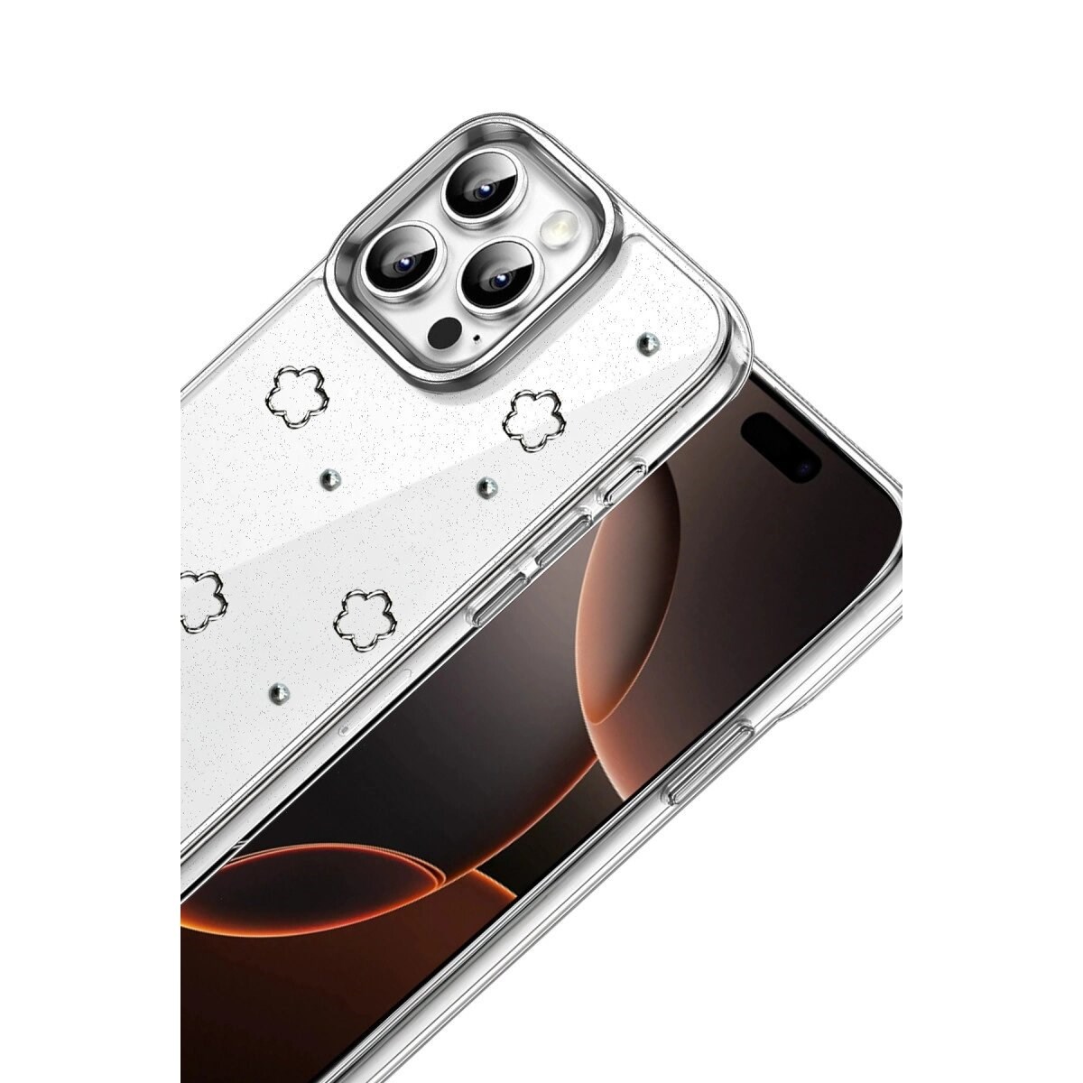 Apple İphone 16 Pro Max Fiyonk Desenli Kapak - Desen 2