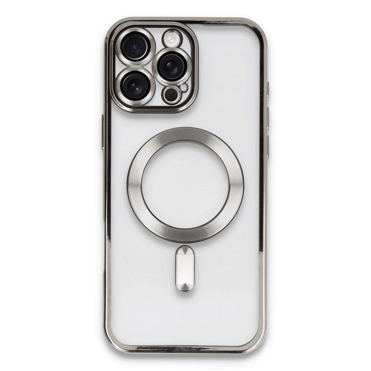 Apple İphone 16 Pro Max Kılıf Kross Magneticsafe Kapak - Titan Gri