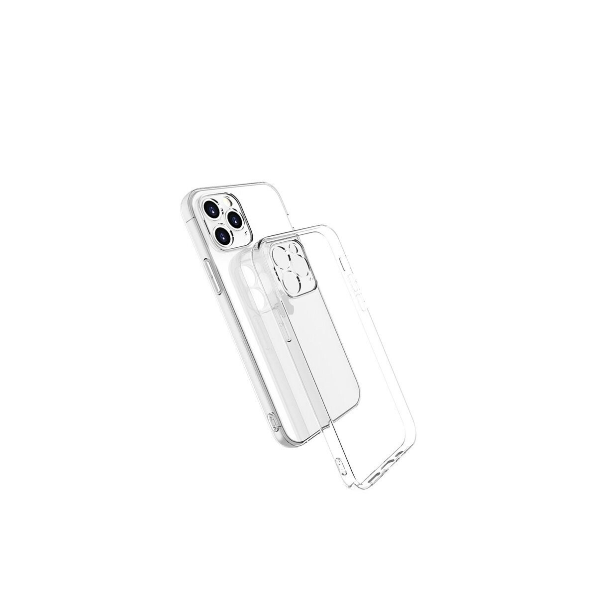 Apple İphone 16 Pro Max Kılıf Lüx Şeffaf Silikon