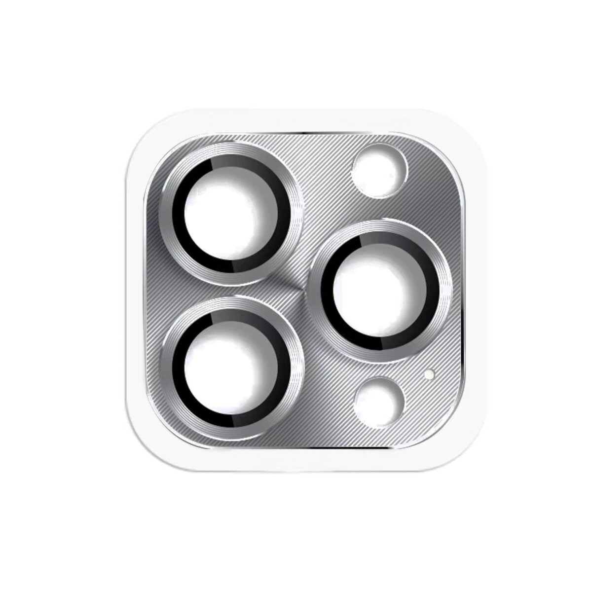 Apple İphone 16 Pro Max Pers Alüminyum Kamera Lens - Gri