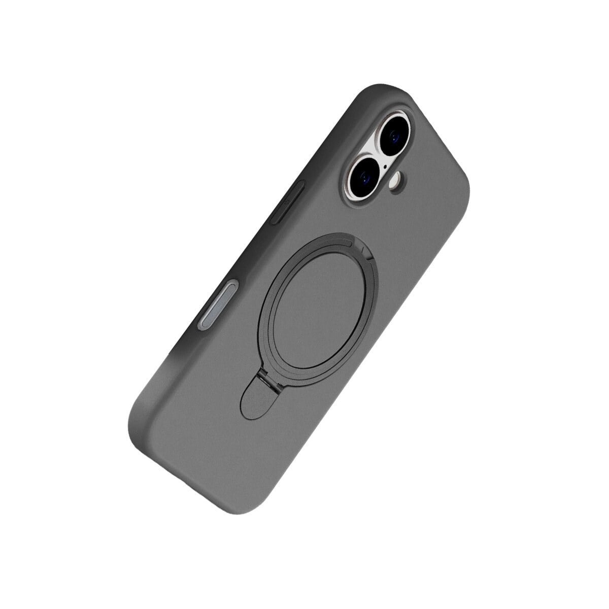 Apple İphone 16 Regal Magsafe Standlı Kapak - Titan Gri