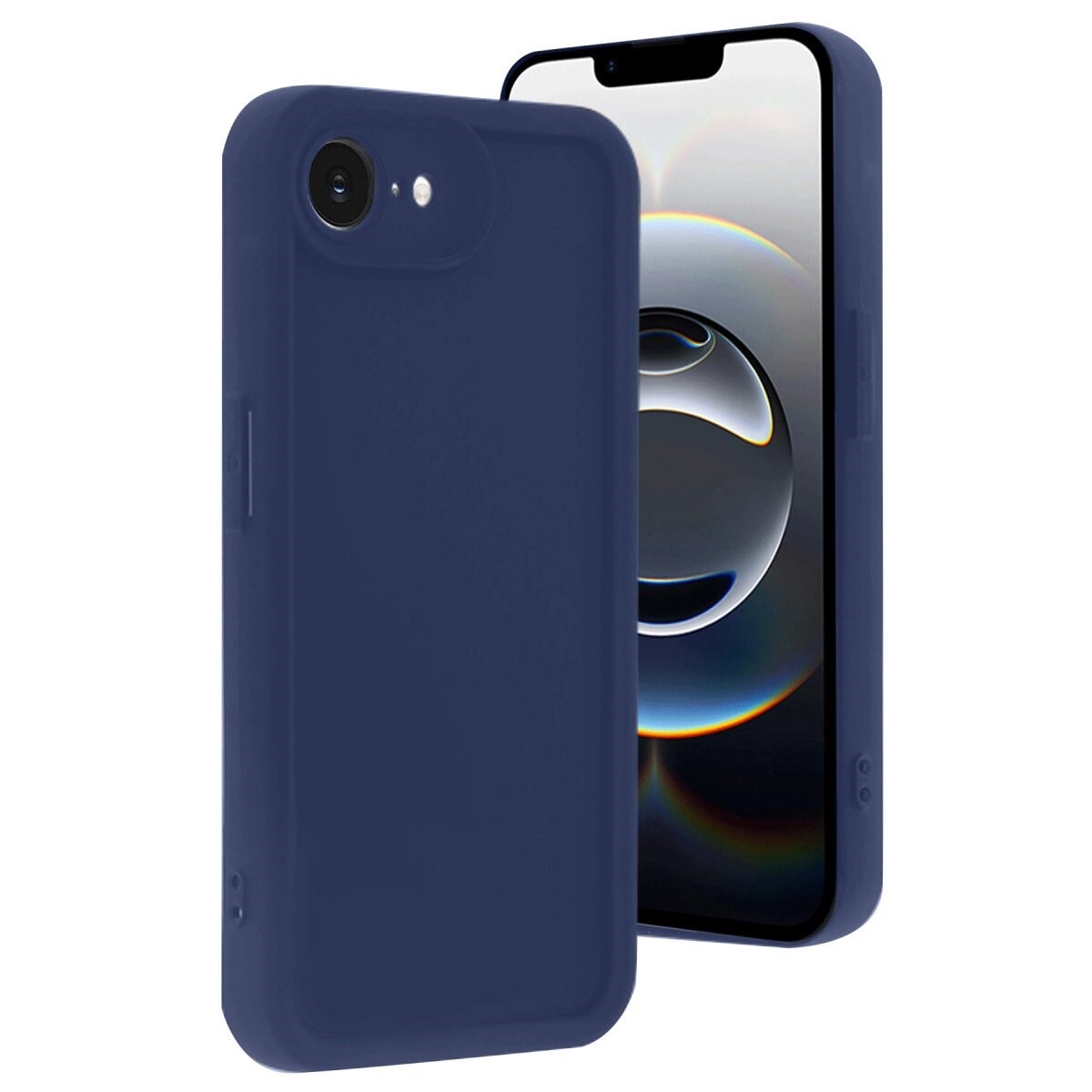 Apple İphone 16e Kılıf Viera Silikon - Lacivert