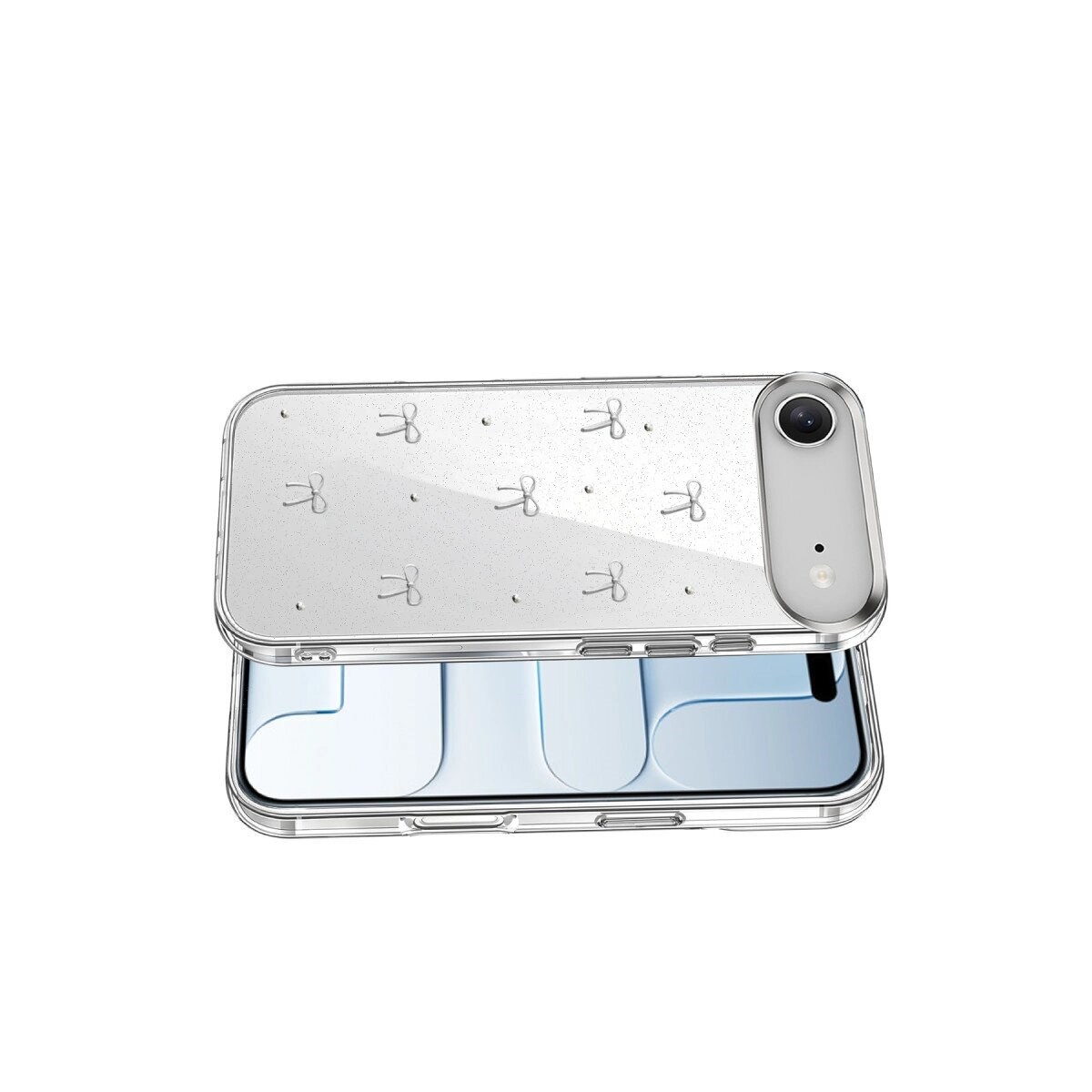 Apple İphone 17 Air Fiyonk Desenli Kapak - Desen 5