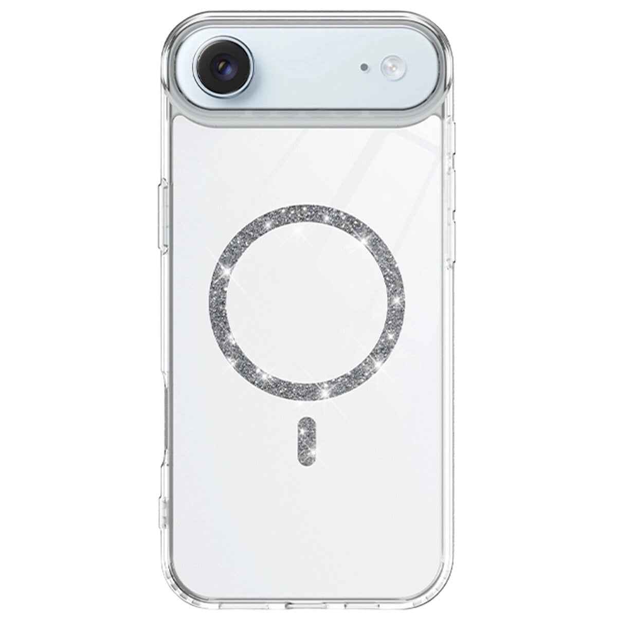 Apple İphone 17 Air Live Diamond Magsafe Kapak - Şeffaf