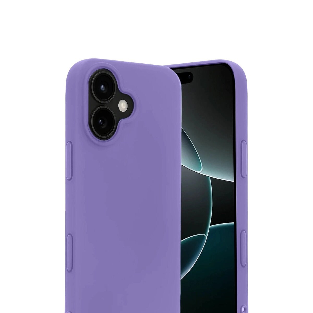 Apple İphone 17 First Silikon - Lila