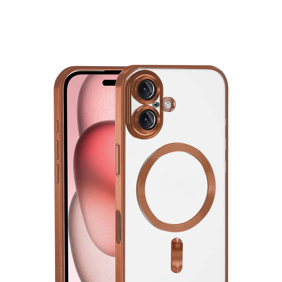 Apple İphone 17 Kross Magneticsafe Kapak - Turuncu