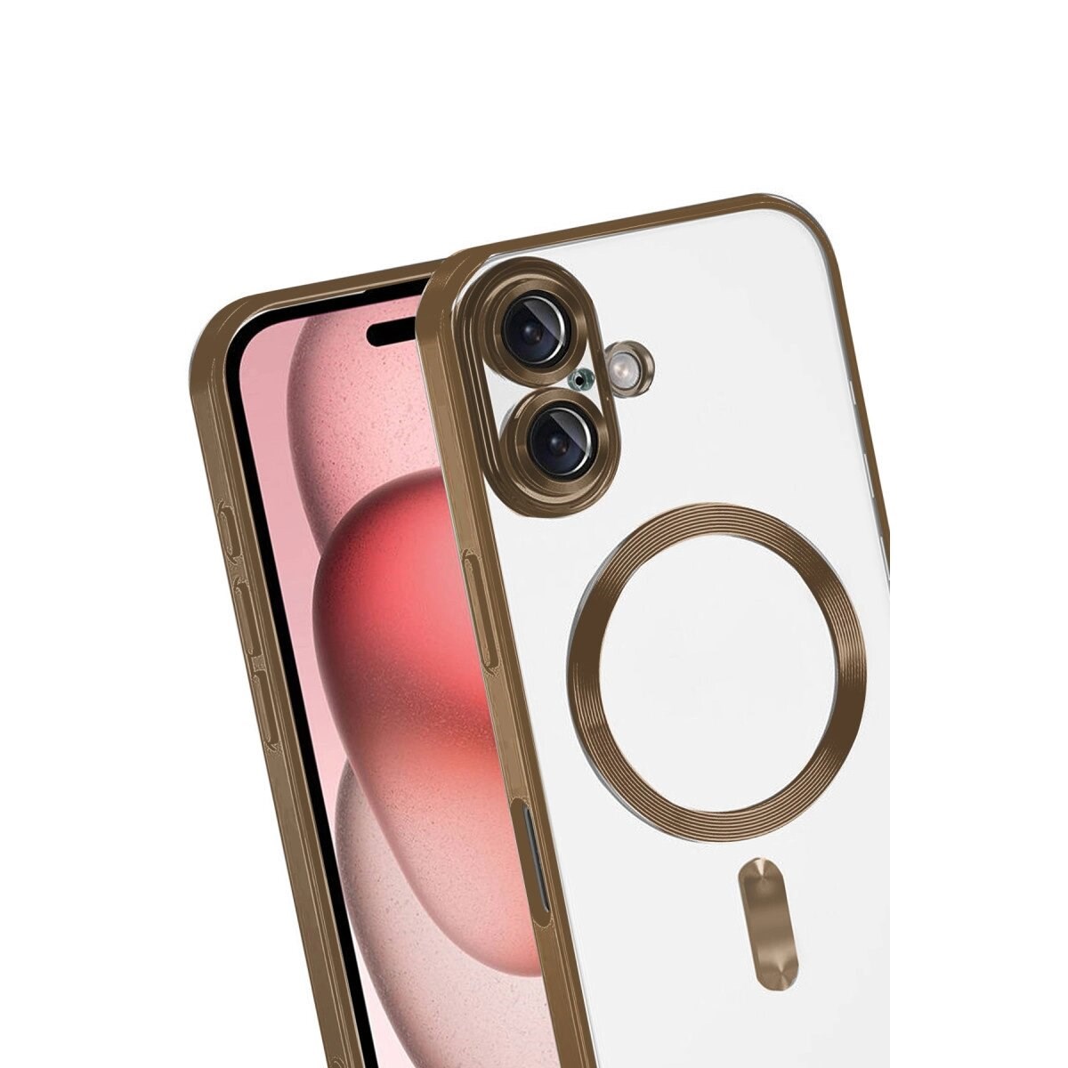 Apple İphone 17 Kross Magneticsafe Kapak - Çöl Titanyum