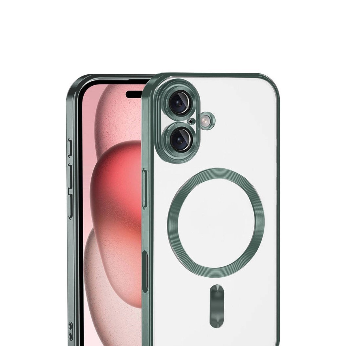 Apple İphone 17 Kross Magneticsafe Kapak - Koyu Yeşil
