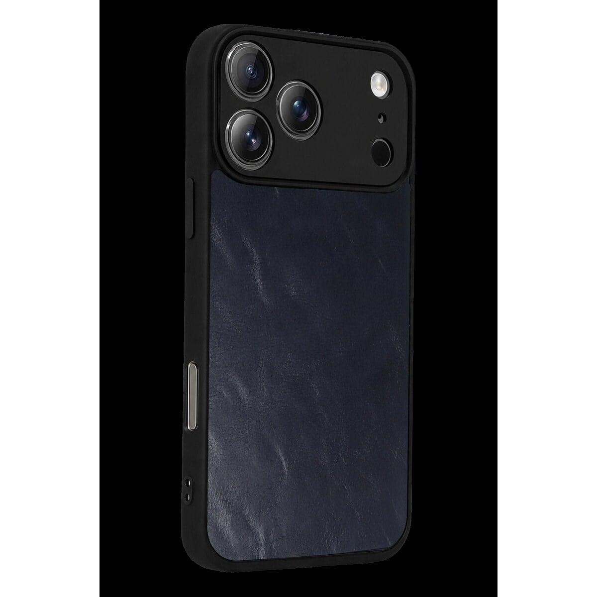 Apple İphone 17 Pro Aras Deri Kapak - Lacivert