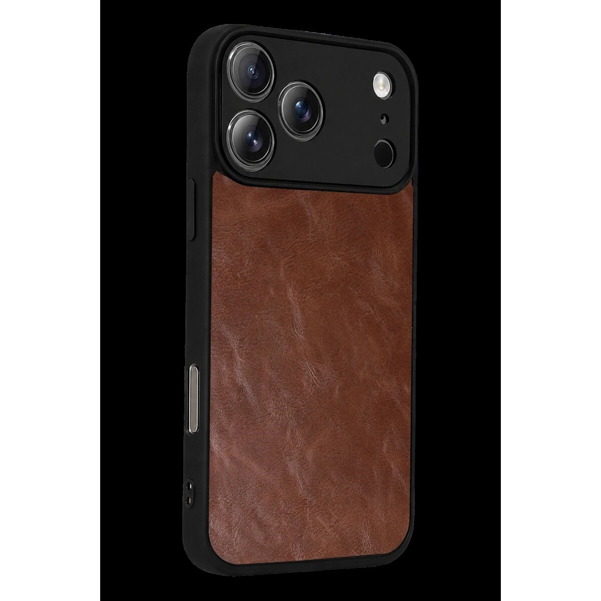 Apple İphone 17 Pro Aras Deri Kapak - Taba