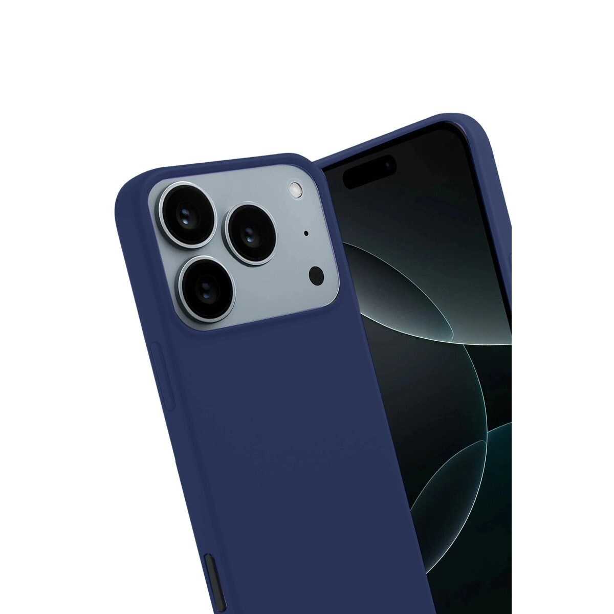 Apple İphone 17 Pro First Silikon - Lacivert
