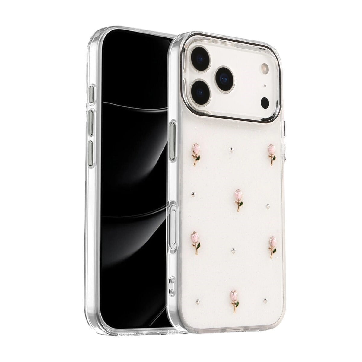 Apple İphone 17 Pro Fiyonk Desenli Kapak - Desen 6