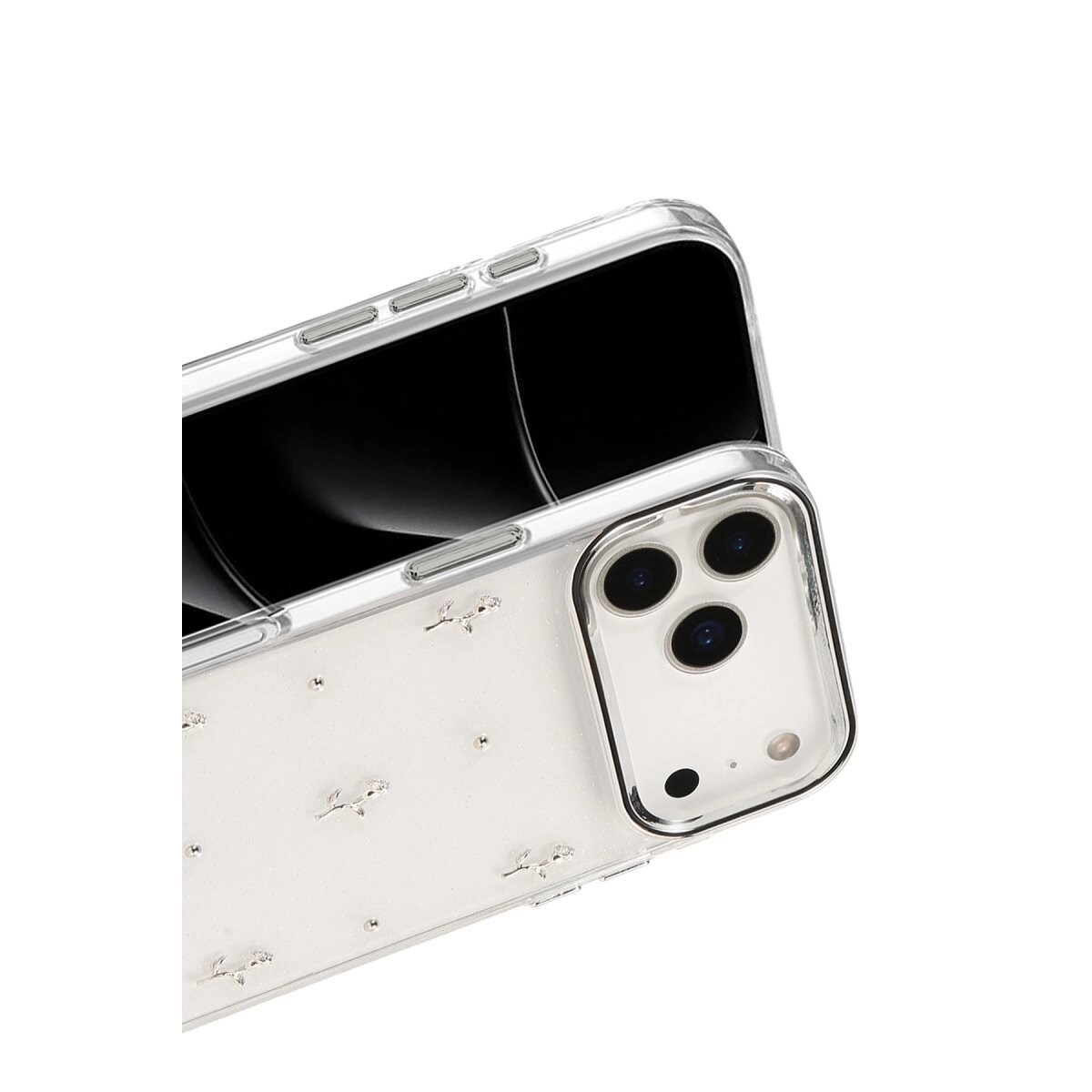 Apple İphone 17 Pro Fiyonk Desenli Kapak - Desen 4