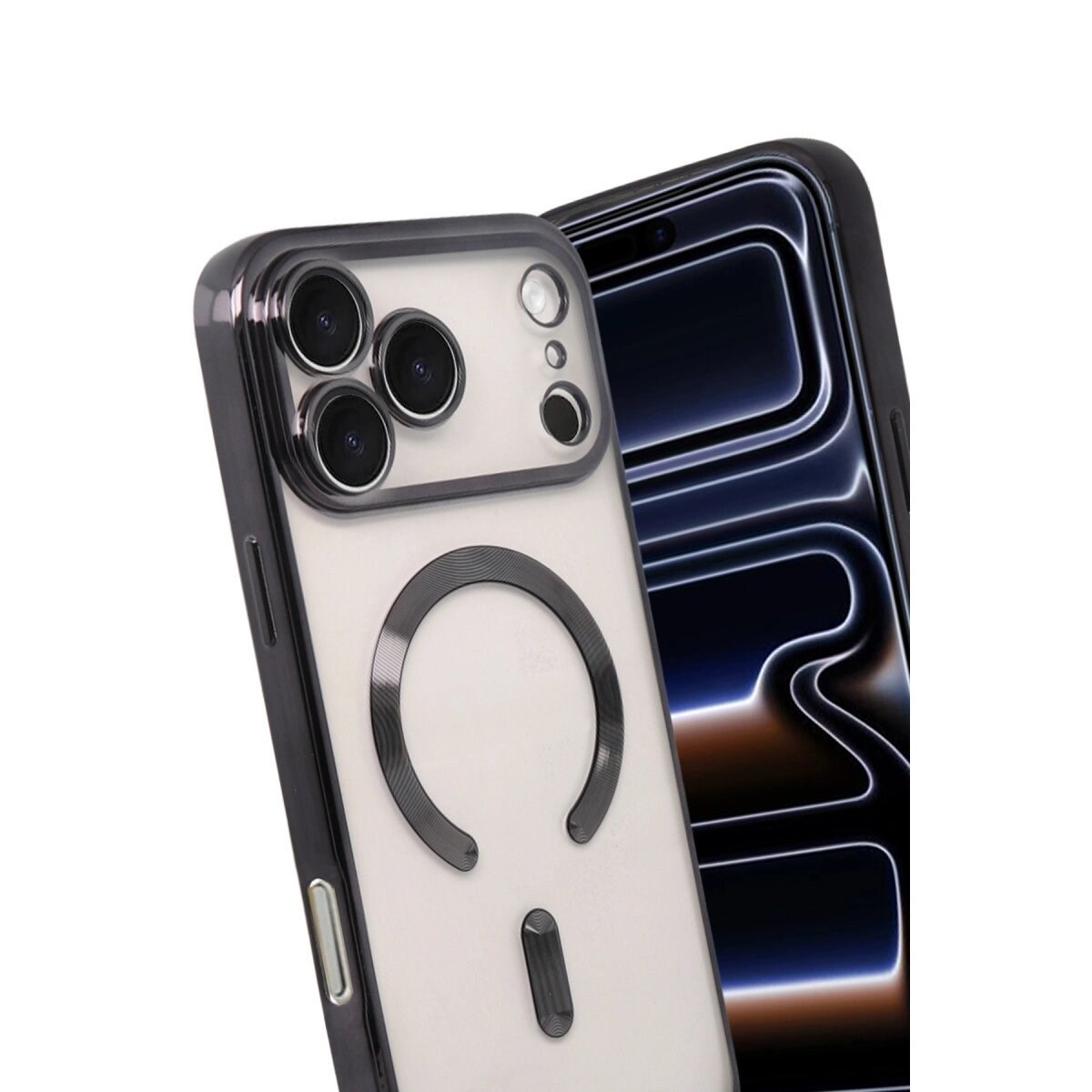 Apple İphone 17 Pro Kross Magneticsafe Kapak - Siyah