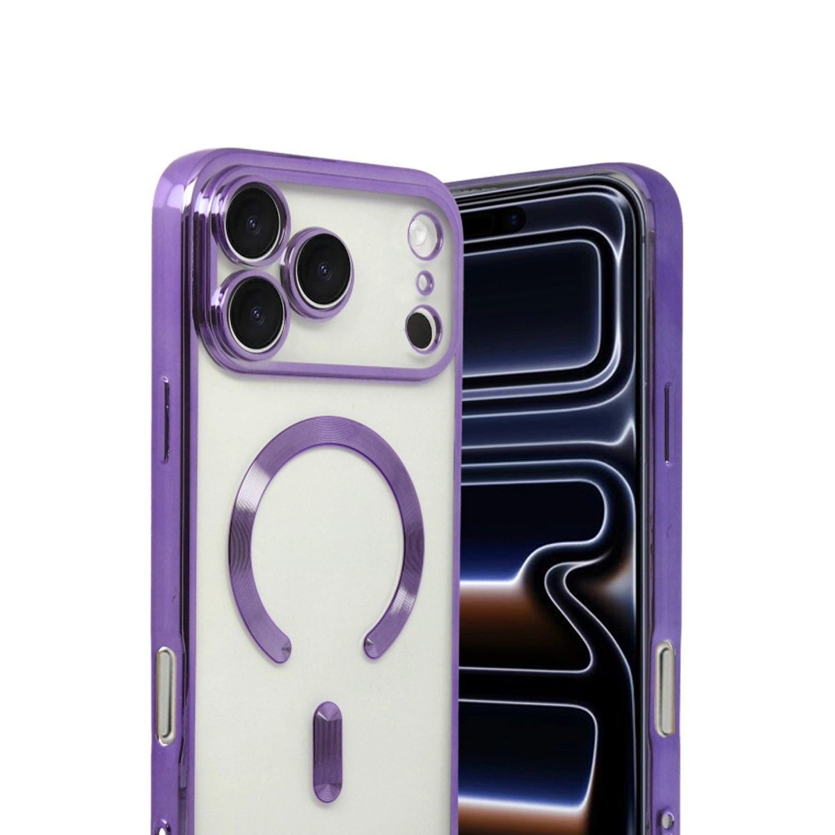 Apple İphone 17 Pro Kross Magneticsafe Kapak - Mor