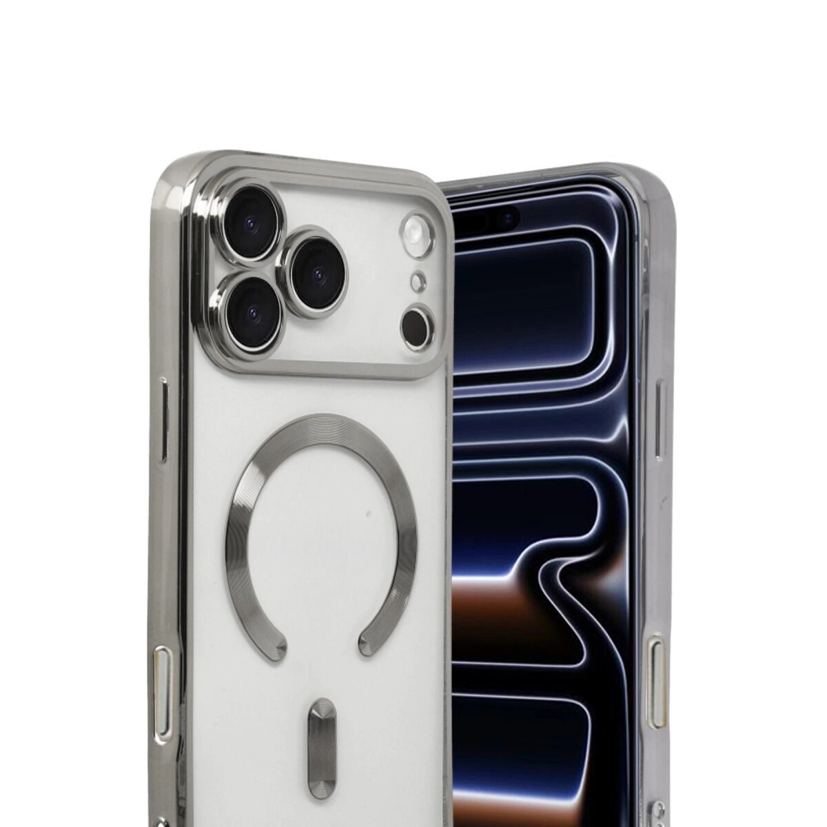 Apple İphone 17 Pro Kross Magneticsafe Kapak - Gümüş