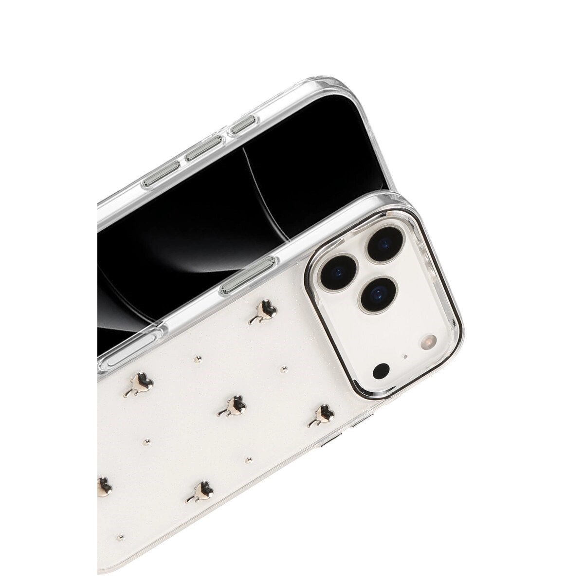 Apple İphone 17 Pro Max Fiyonk Desenli Kapak - Desen 1