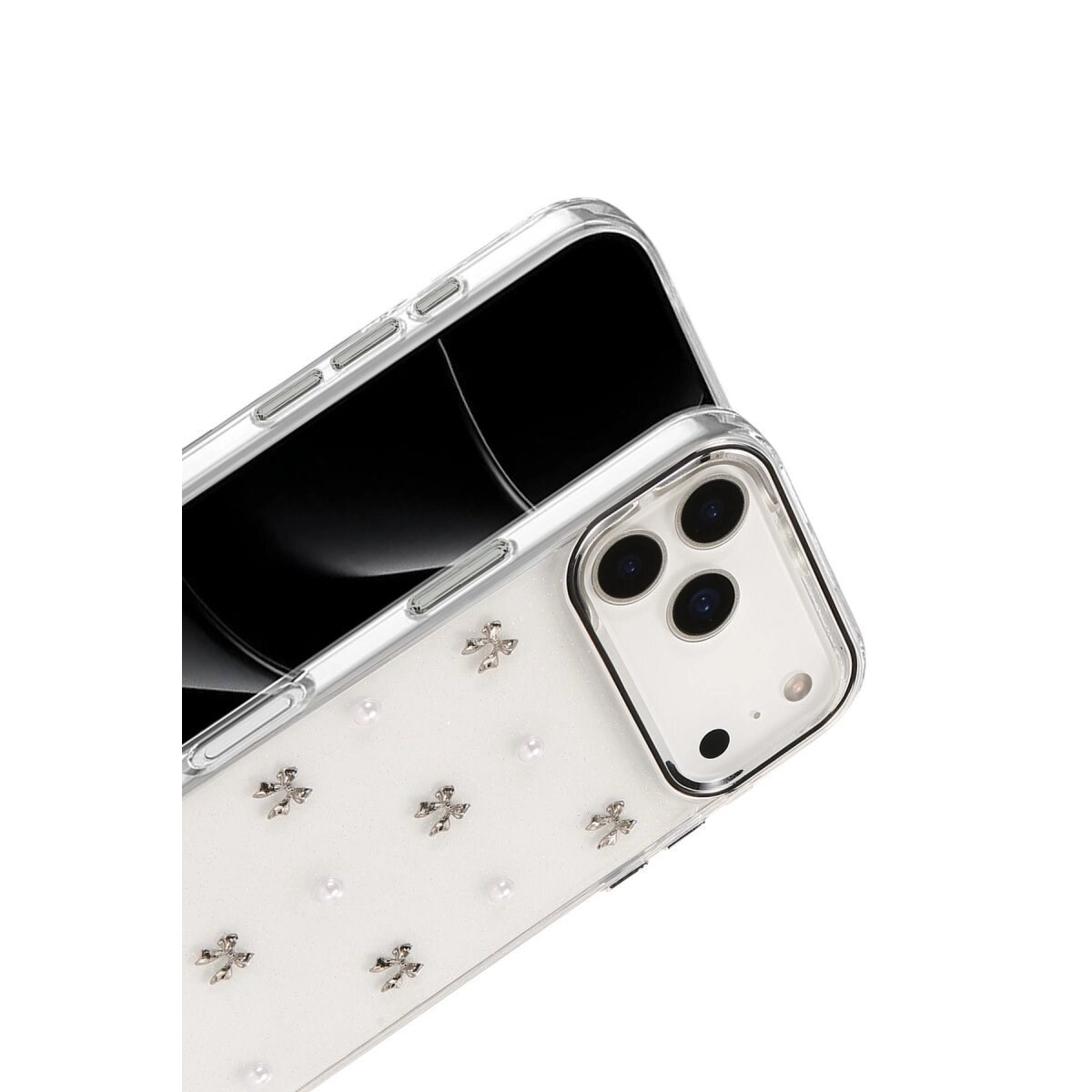 Apple İphone 17 Pro Max Fiyonk Desenli Kapak - Desen 8