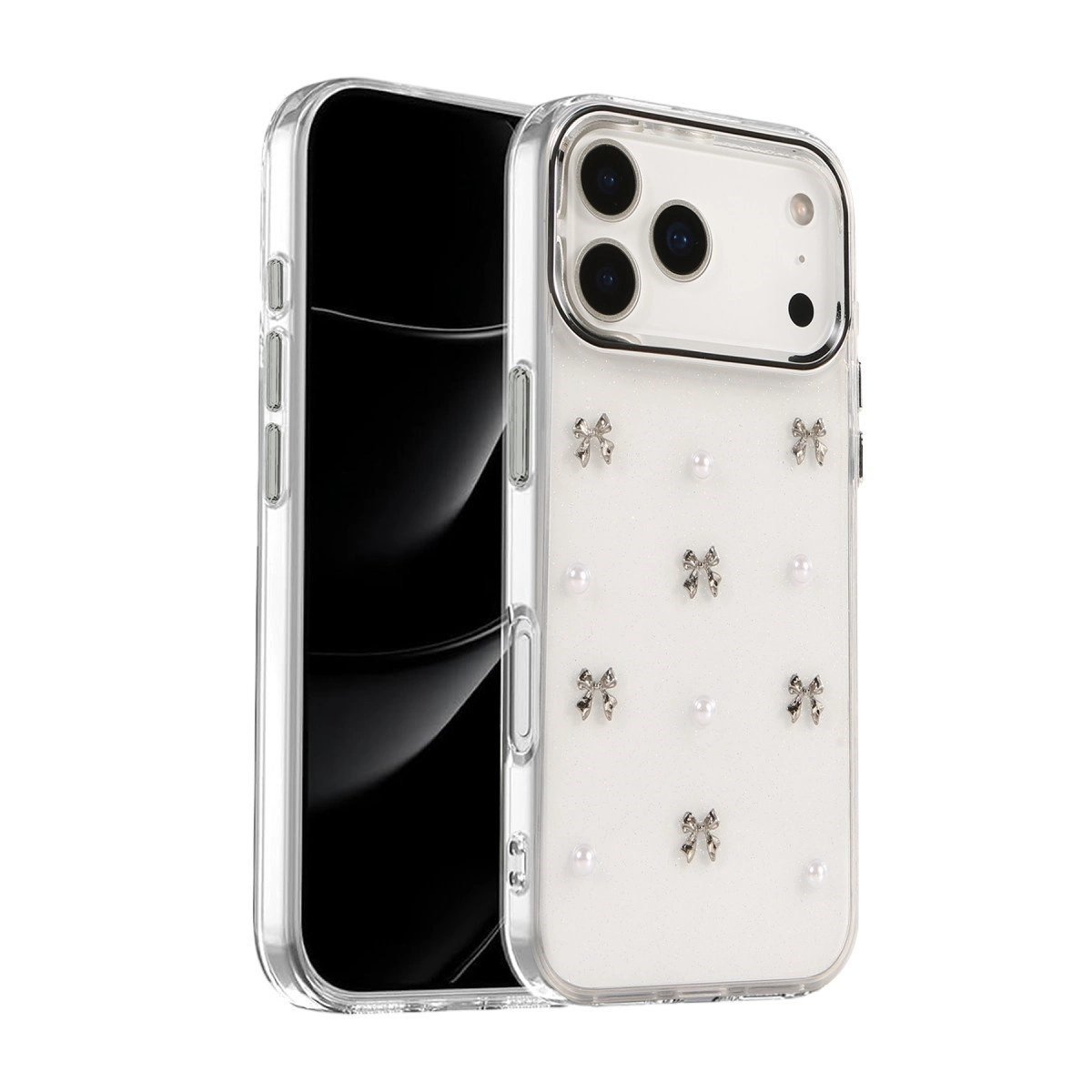 Apple İphone 17 Pro Max Fiyonk Desenli Kapak - Desen 8