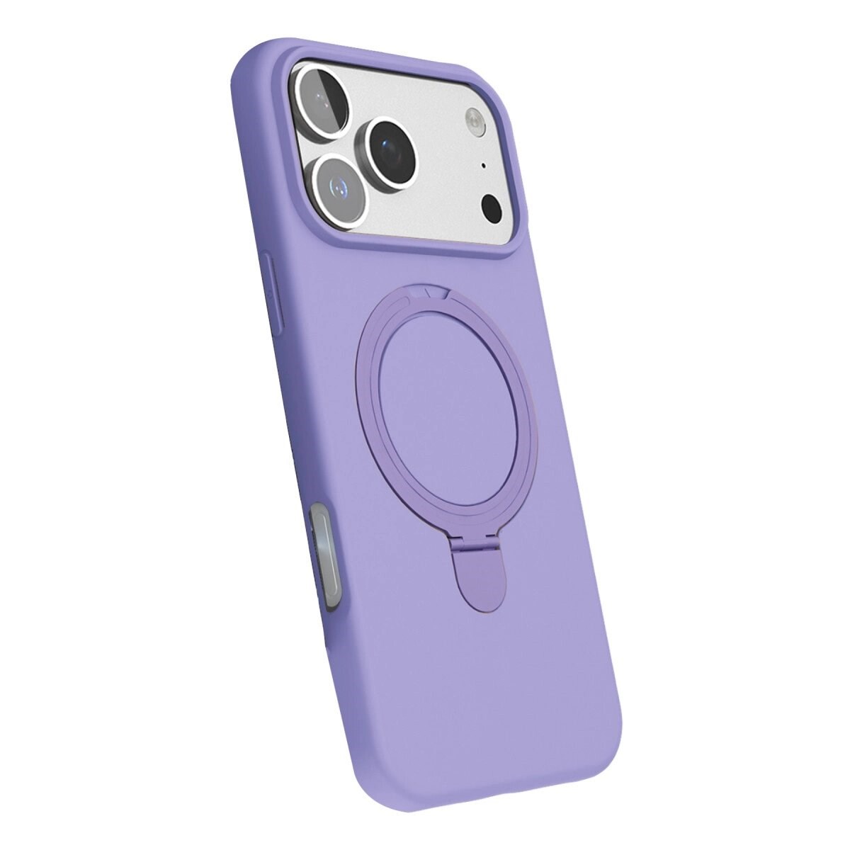 Apple İphone 17 Pro Max Regal Magsafe Standlı Kapak - Lila