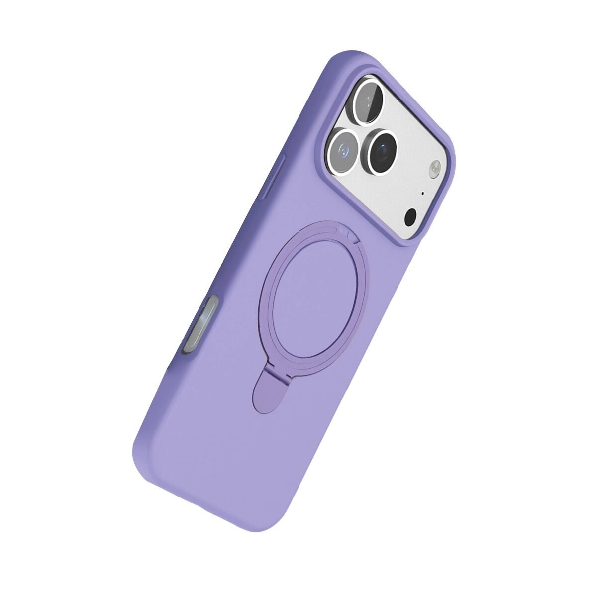 Apple İphone 17 Pro Max Regal Magsafe Standlı Kapak - Lila