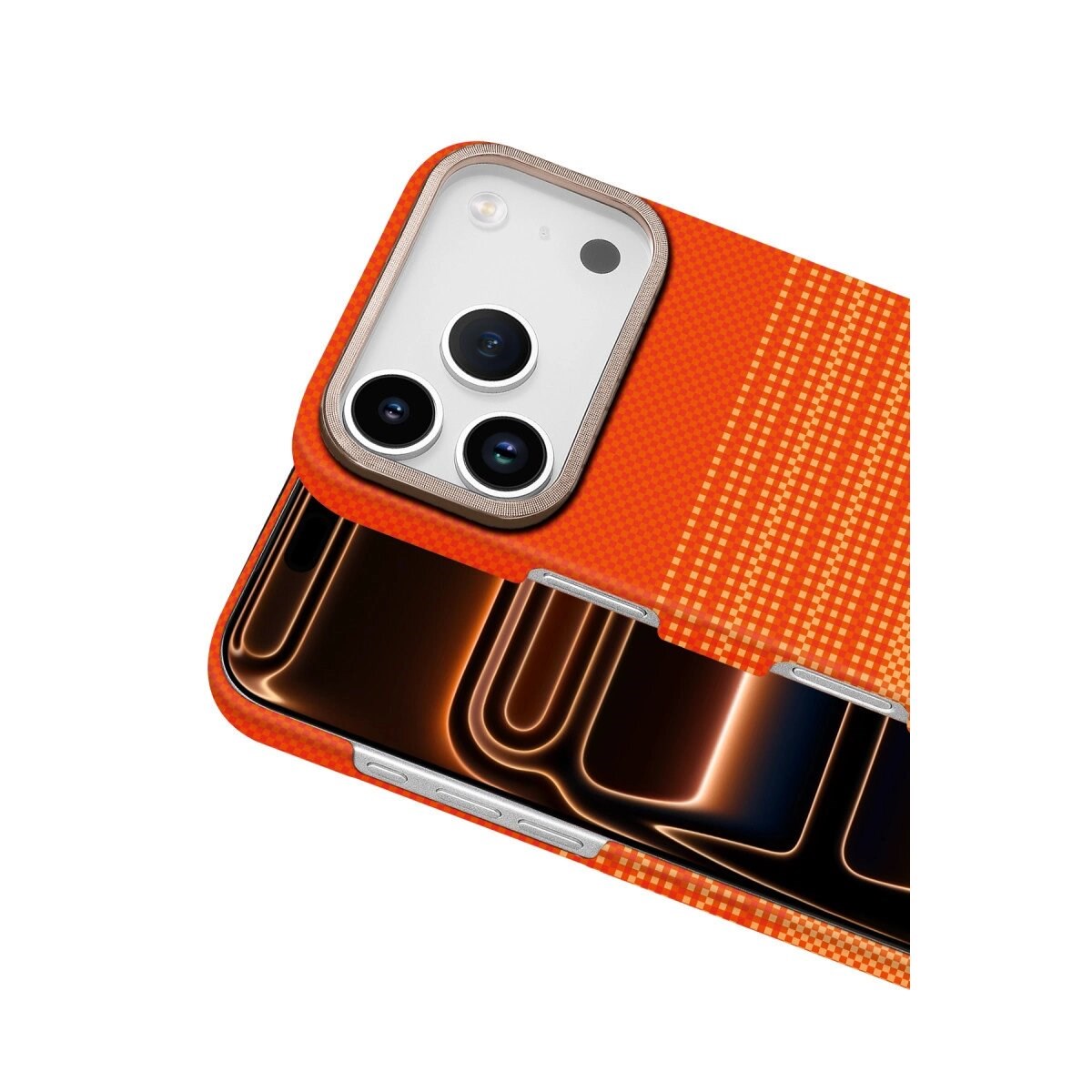 Apple İphone 17 Pro Max Vega Magsafe Kapak - Sarı