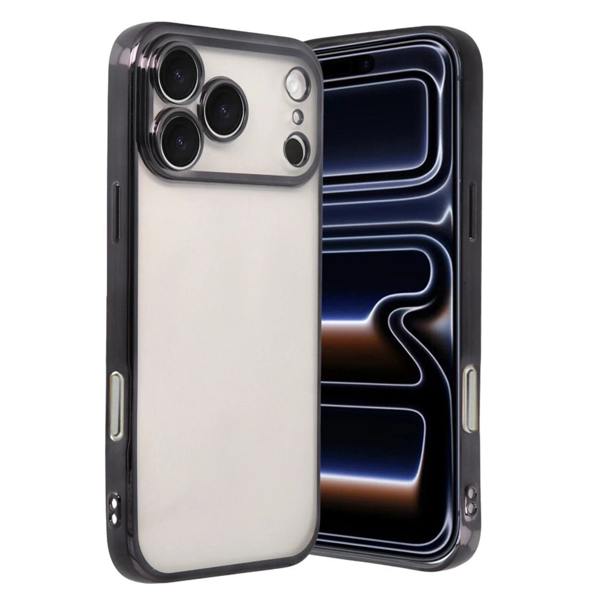 Apple İphone 17 Pro Razer Lensli Silikon - Siyah