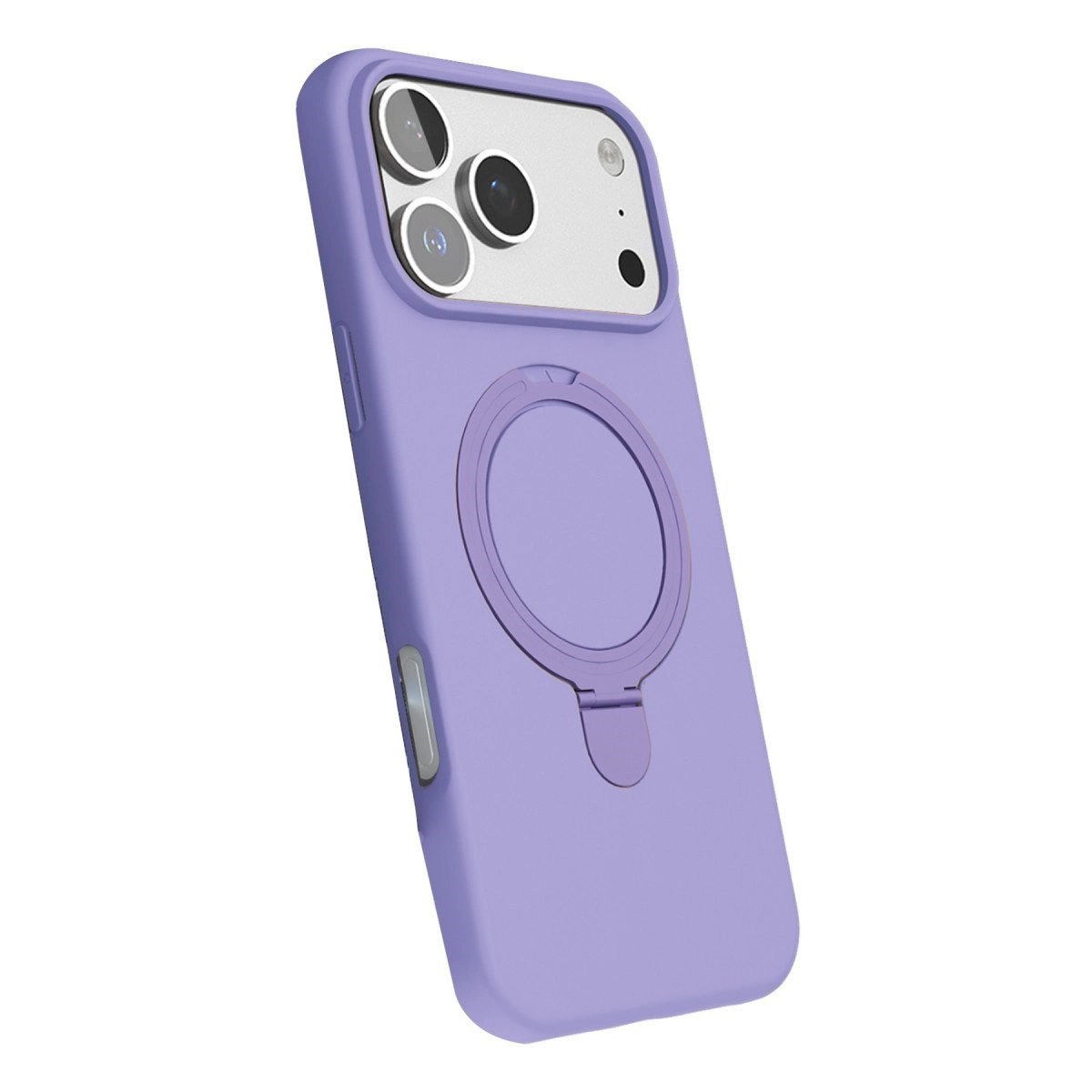 Apple İphone 17 Pro Regal Magsafe Standlı Kapak - Lila