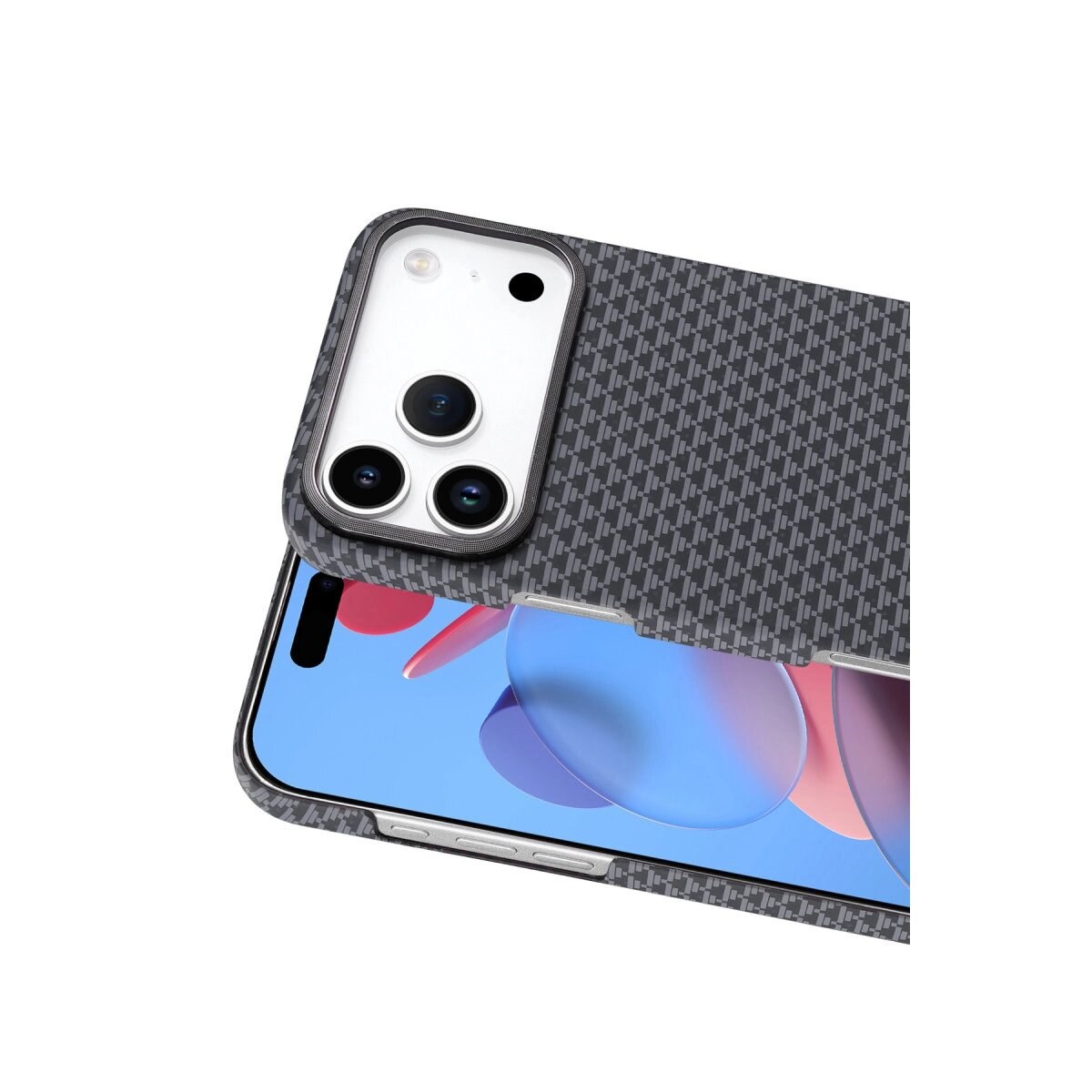 Apple İphone 17 Pro Vega Magsafe Kapak - Gri
