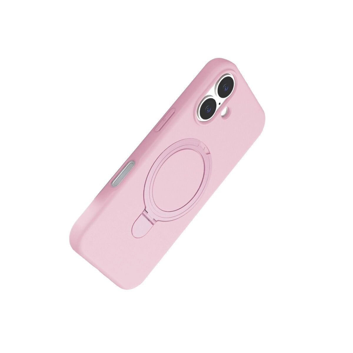 Apple İphone 17 Regal Magsafe Standlı Kapak - Açık Pembe