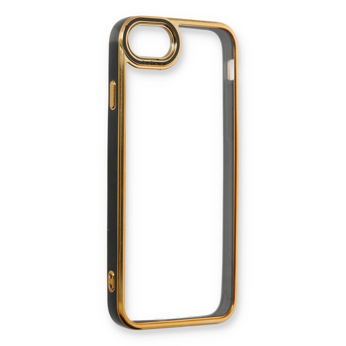 Apple İphone 6 Kılıf Liva Lens Silikon - Siyah