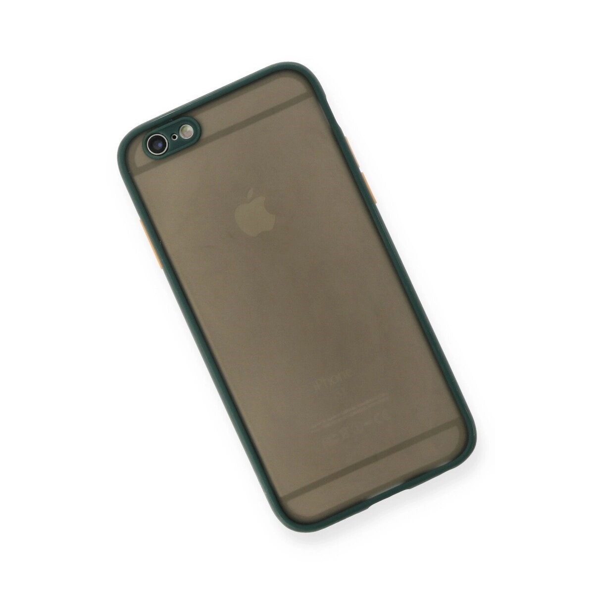 Apple İphone 6 Kılıf Montreal Silikon Kapak - Yeşil