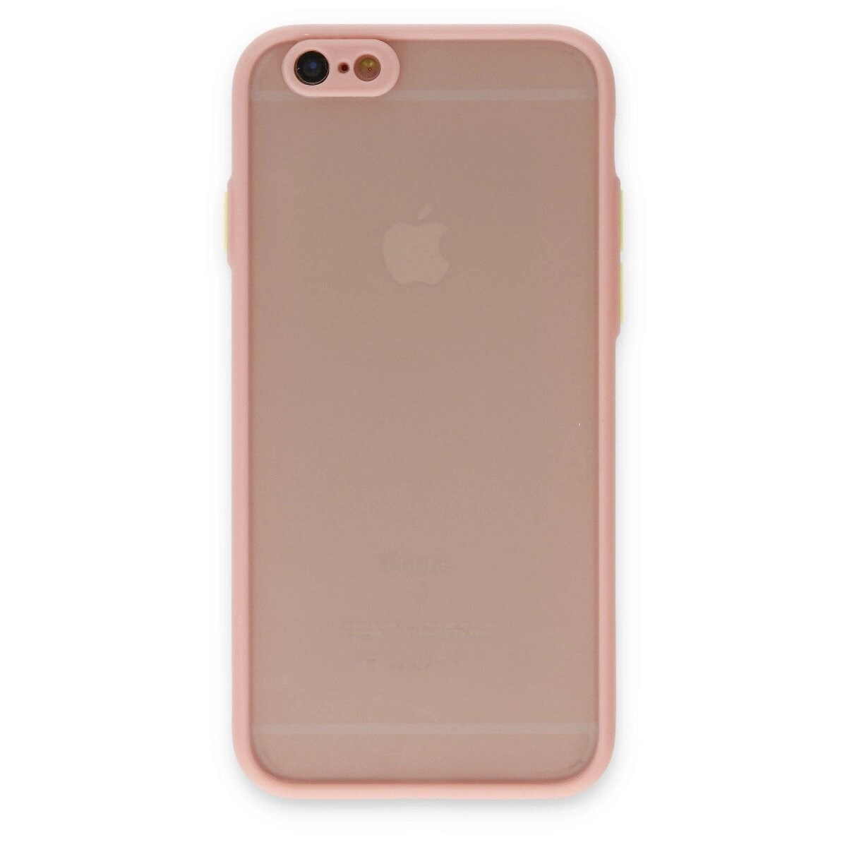 Apple İphone 6 Kılıf Montreal Silikon Kapak - Pembe