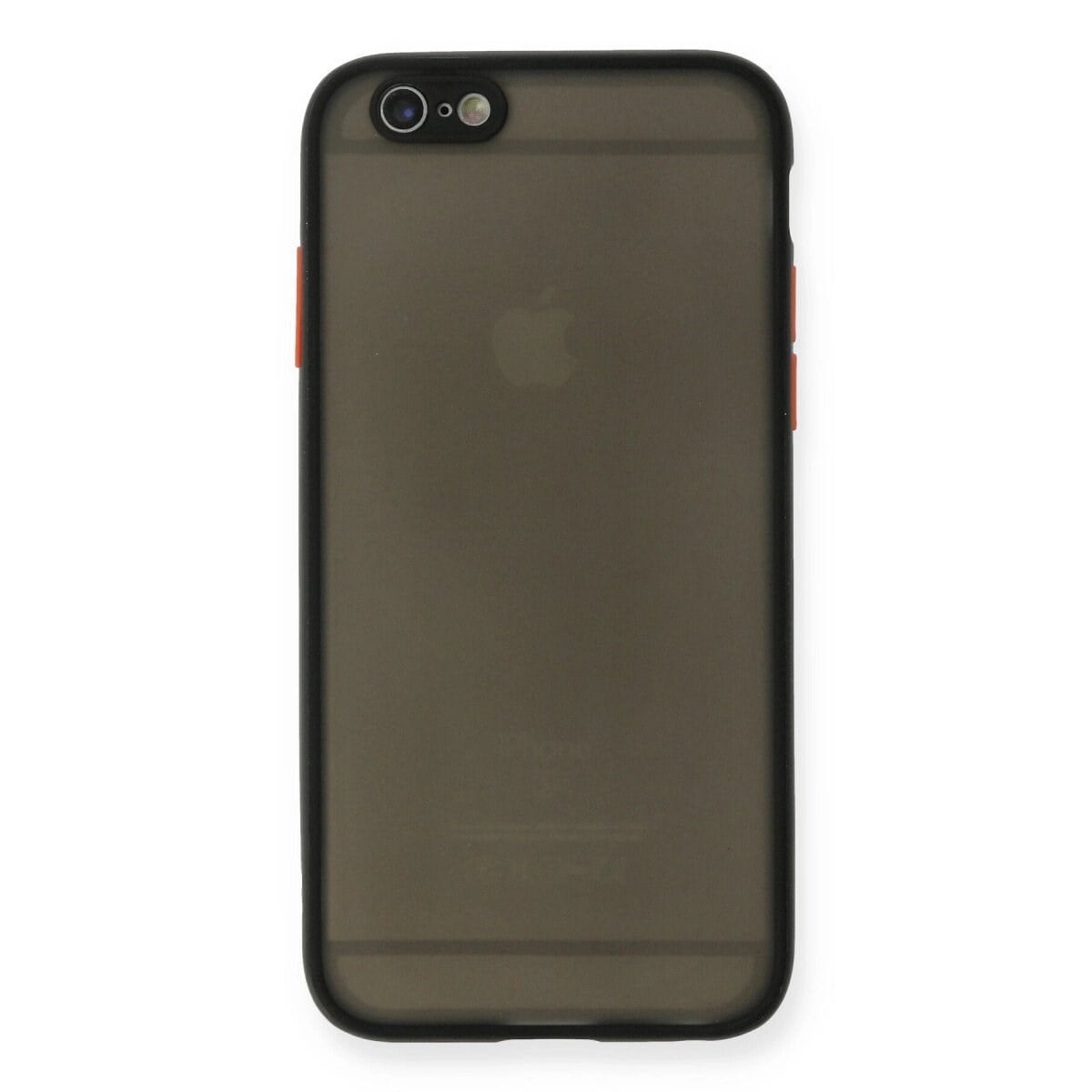 Apple İphone 6 Kılıf Montreal Silikon Kapak - Siyah