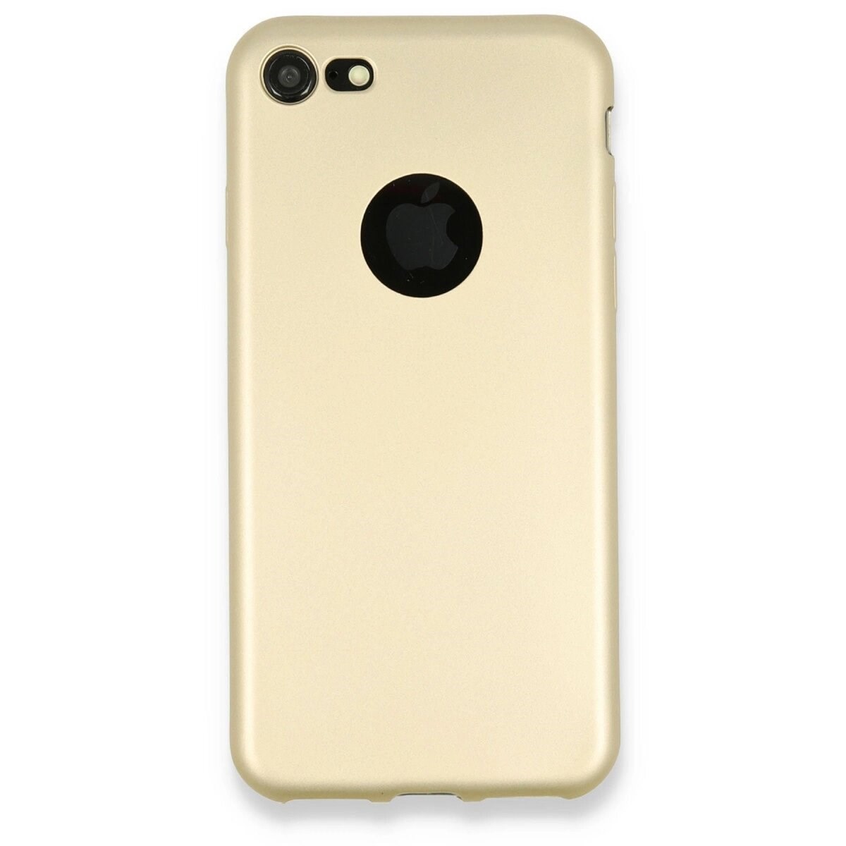 Apple İphone 7 Kılıf First Silikon - Gold
