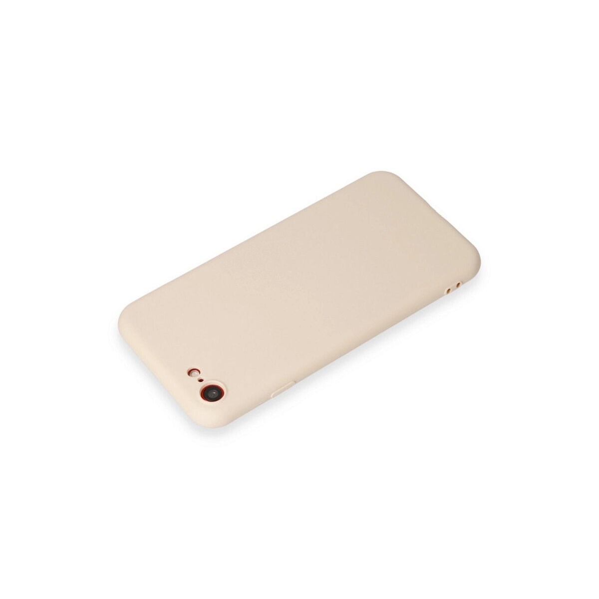 Apple İphone 7 Kılıf First Silikon - Krem