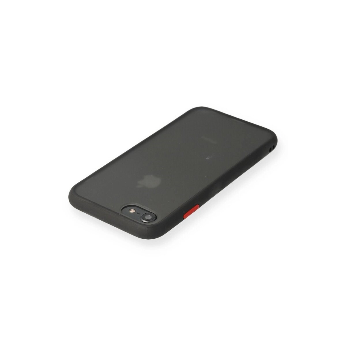 Apple İphone 7 Kılıf Montreal Silikon Kapak - Siyah