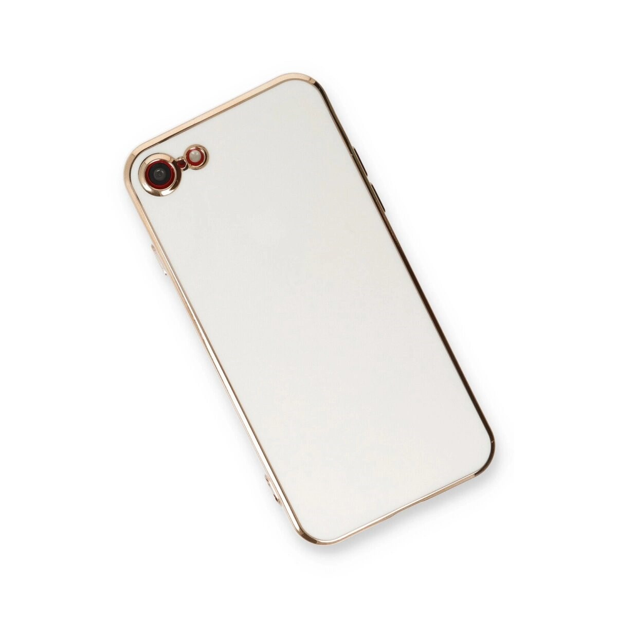 Apple İphone 7 Kılıf Volet Silikon - Beyaz