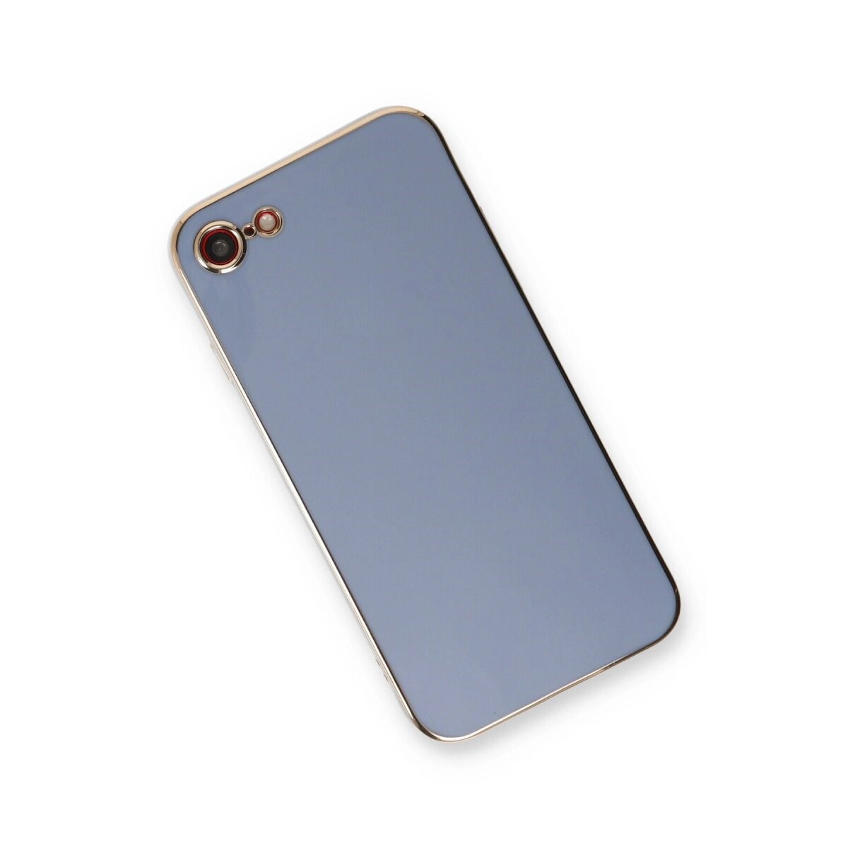 Apple İphone 7 Kılıf Volet Silikon - Mavi